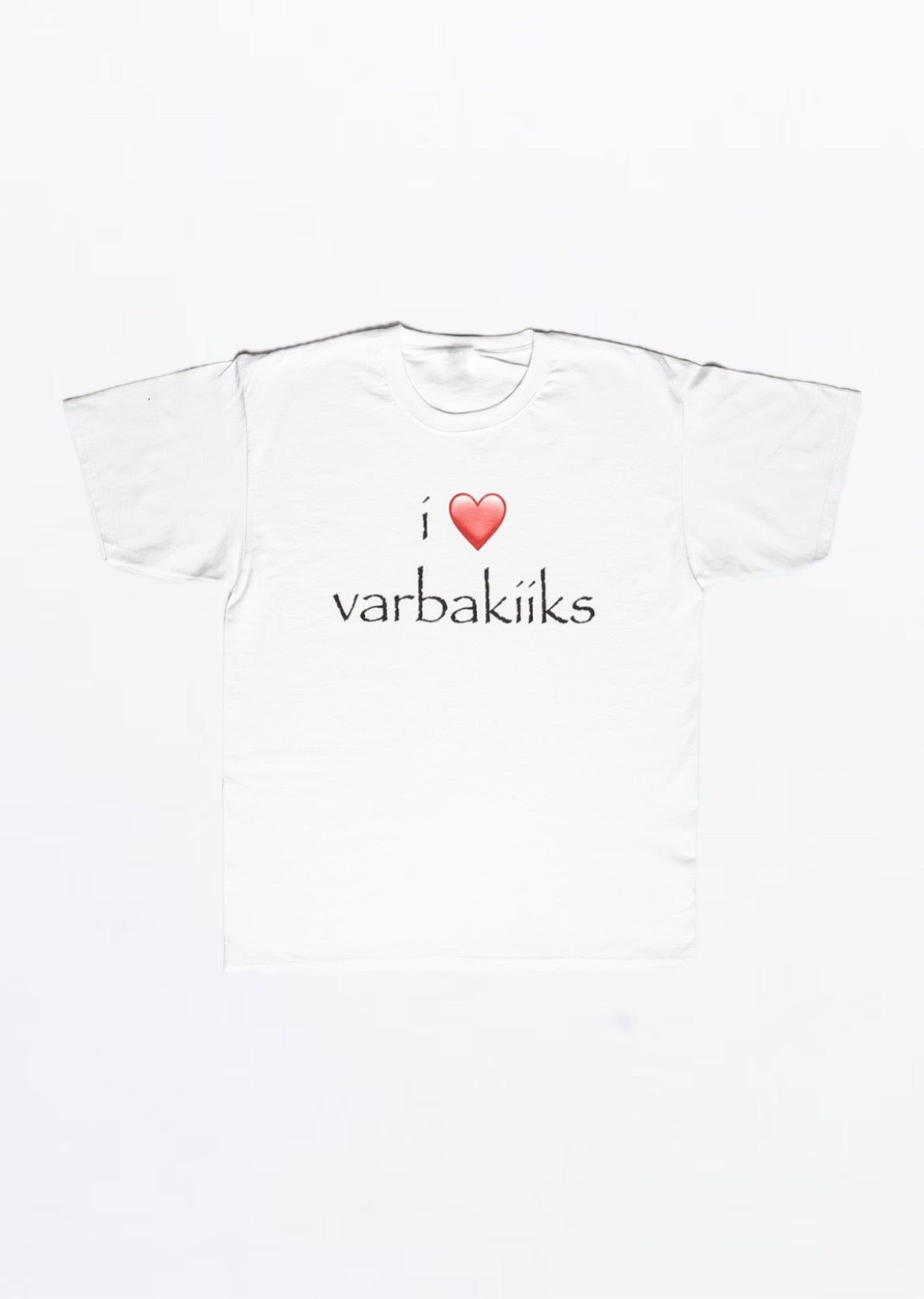 "i ❤️ varbakiiks" T-särk