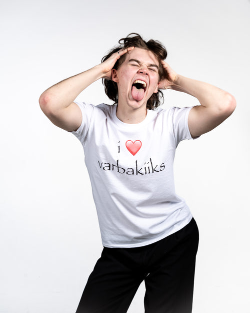 "i ❤️ varbakiiks" T-särk