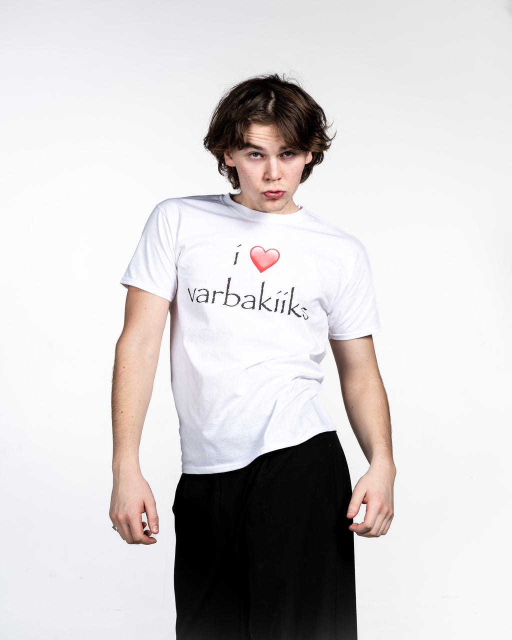 "i ❤️ varbakiiks" T-särk